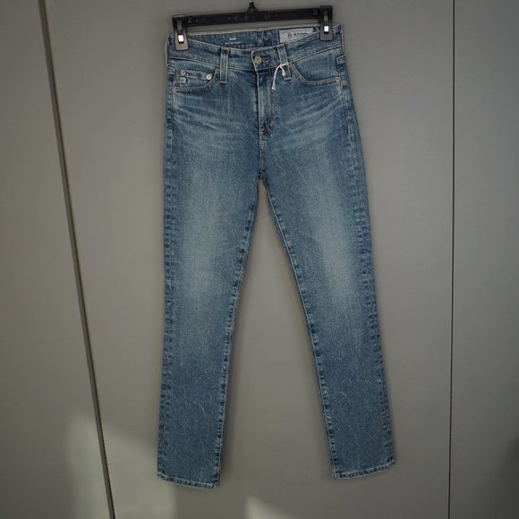 New AG Mari High Rise Slim Straight Leg Jeans in 18 Years Pride size 23 - Picture 3 of 16